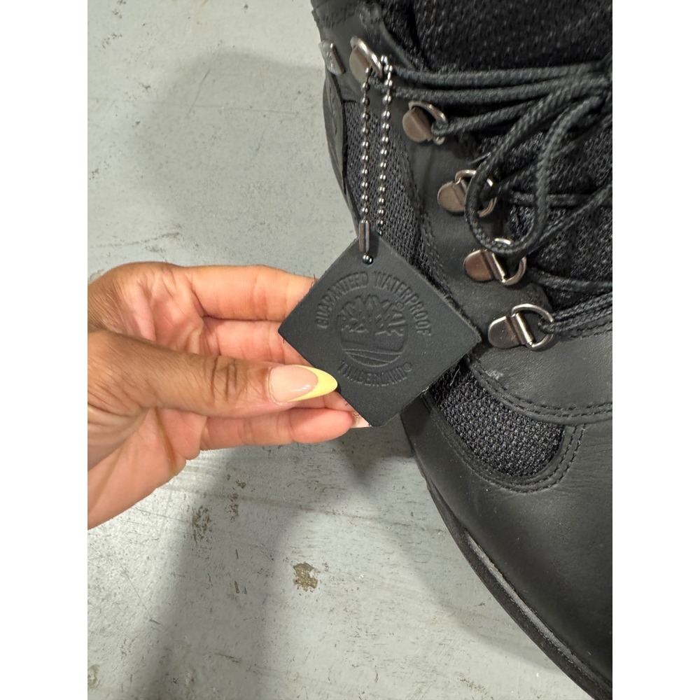 Timberland Field Boots Mens 10.5 Black Waterproof PrimaLoft A17KY A7098 - Picture 8 of 10